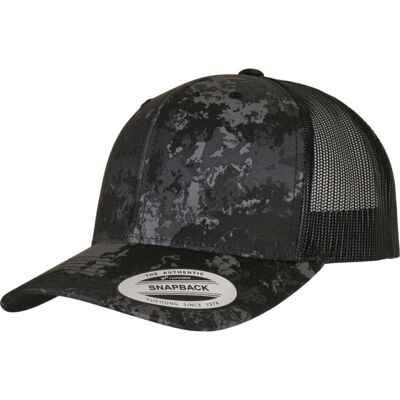YP Classics® Veil Camo™ retro trucker cap (6606VC) Thumbnail