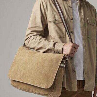 Vintage canvas despatch bag Thumbnail