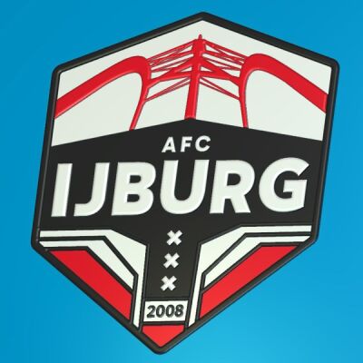 AFC IJburg TPU 3D badge Thumbnail